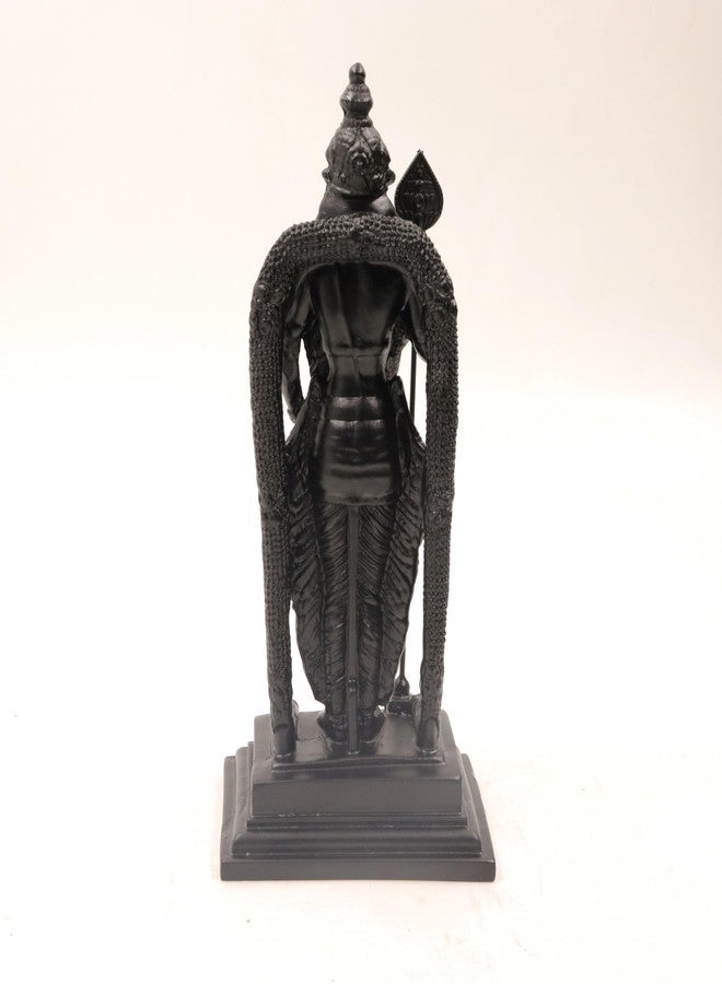 Spillbox تمثال موروجان من خشب الكارونجالي الأسود الطبيعي غير المصقول | خشب الأبنوس الأصلي | تمثال كاثيكيان | هدية | قطعة ديكور منزلية | سطح طاولة للعبادة | بوجا - Image 4